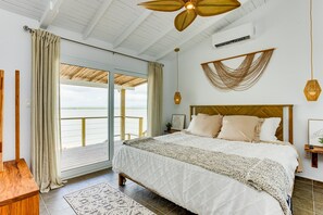 2 slaapkamers, een strijkplank/strijkijzer, internet, beddengoed