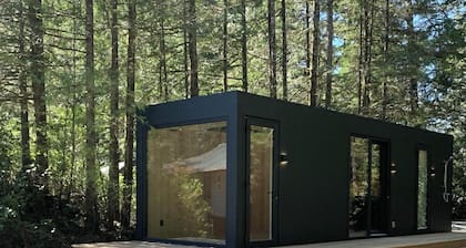 Cozy new cabin in Tofino, blend of luxury and nature. Close to beaches and town