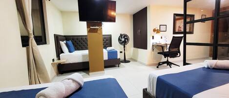 9 habitaciones, wifi y ropa de cama