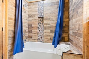 Family Cabin | Bathroom - Luxe Mountain Pool Escape by Ghosal Luxury Lodging (Gatlinburg)