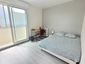 3 bedrooms, iron/ironing board, WiFi, bed sheets - Appartement T4 (Brest)