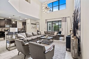 TV, table football - Solterra Peace | 5 bed, 5 bath | Private Pool (Davenport)