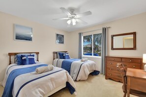 4 bedrooms, iron/ironing board, travel crib, free WiFi