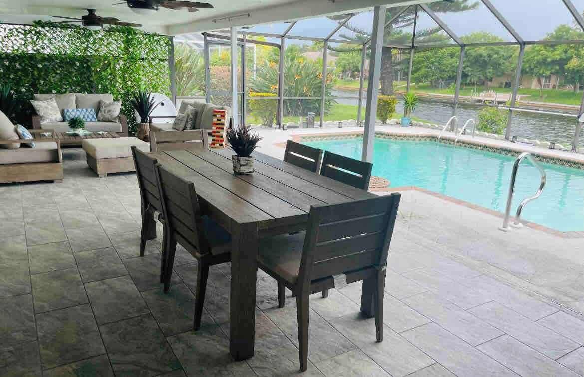 Außenpool, beheizter Pool