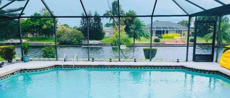 Außenpool, beheizter Pool