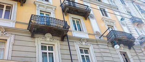 Fassade der Unterkunft