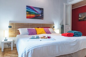 Departamento | 2 habitaciones, tabla de planchar con plancha, cunas y wifi gratis