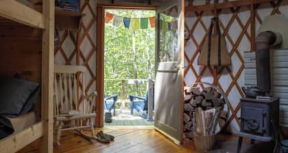 "Sunset Yurt" Off Grid Mountain Yurt