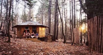 "Mt. Brook Yurt" Off Grid Mountain Yurt