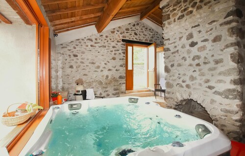 Lovely home in Privas with sauna