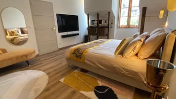1 sovrum, strykjärn/strykbräda, wi-fi och sängkläder
