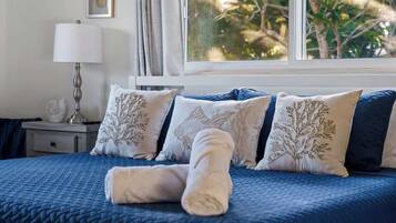 4 bedrooms, iron/ironing board, travel cot, WiFi