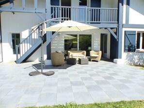 Terrace/patio - CAPBRETON Landes villa with garden for 8 people. Free Wifi. (CAPBRETON)