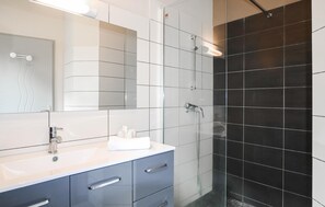 Shower, hair dryer