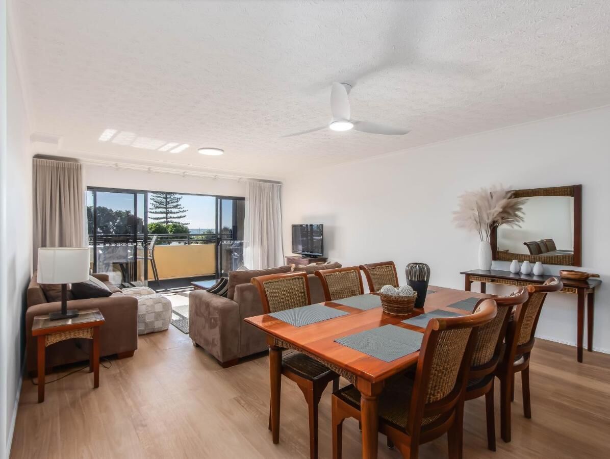 公寓, 陽台, 海灘景觀 | 房內用餐區