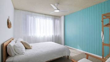 3 habitaciones, escritorio, tabla de planchar con plancha y wifi gratis