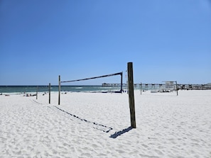 Una spiaggia nelle vicinanze