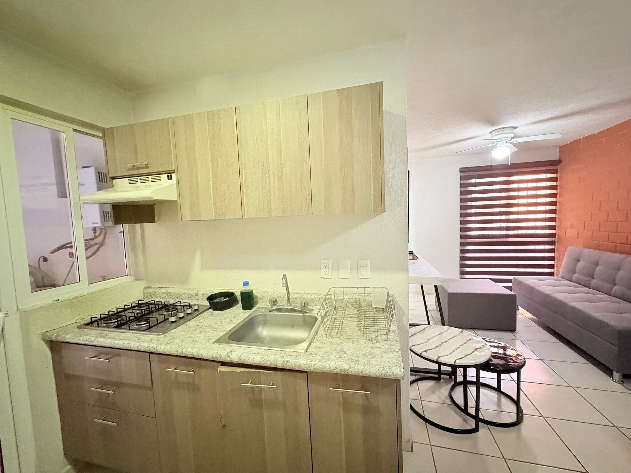 Classic Apartment, 3 Bedrooms, Kitchen, City View | Dapur peribadi | Peti sejuk, ketuhar gelombang mikro, mesin basuh pinggan mangkuk 