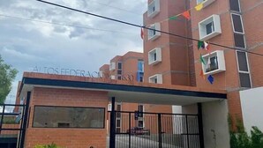 A multi-story building with a sign reading "Altos Federacion 1630". -  Torre Federacion 201 Zona Centro Guadalajara (Guadalajara)