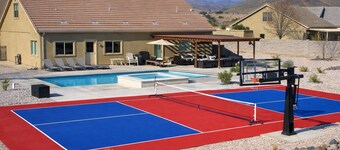 Private Pool & Spa, Pickleball, King Beds, Near Zion, Sleeps 16+, Game Room