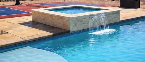 Außenpool, beheizter Pool