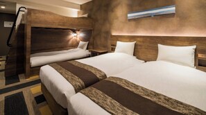 1 bedroom, desk, iron/ironing board, free WiFi - Family Twin All rooms nonsmoking | Simple Stay / Otaru Hokkaidō (Otaru)