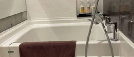 Hair dryer, towels
