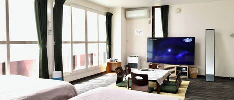 1 غرفة نوم ومكتب وواي فاي مجانًا وملاءات أسرّة