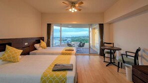 1 bedroom, desk, iron/ironing board, free WiFi - For 2 people Partial Ocean View Twin vs | Roo / Kunigami-gun Okinawa (Kunigami-gun)
