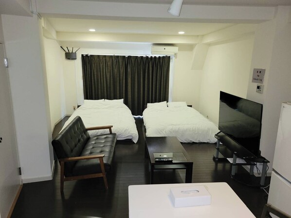 2 bedrooms, desk, free WiFi, bed sheets - Room 501 - PSTAY Hiroshima Peace Park with Pets Room 501 / Hiroshima Hiroshima (Hiroshima)