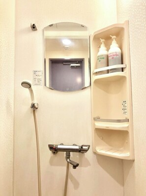 Hair dryer, towels