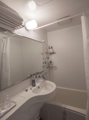 Hair dryer, towels