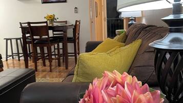 TV connectée, cheminée