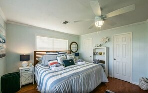 3 bedrooms, desk, iron/ironing board, travel crib - Cozy Beach Bungalow with Multiple Decks (Surfside)