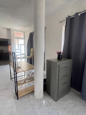 Interior - Encantador Estudio Céntrico con Terraza Privada (San Gabriel Cuauhtla)