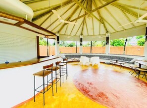 Dining - Villa Jeff & Jyps, 2 bedrooms, swimming-pool, 2 min walk from the beach (Las Galeras)