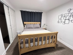 4 dormitorios, tabla de planchar con plancha, wifi y ropa de cama