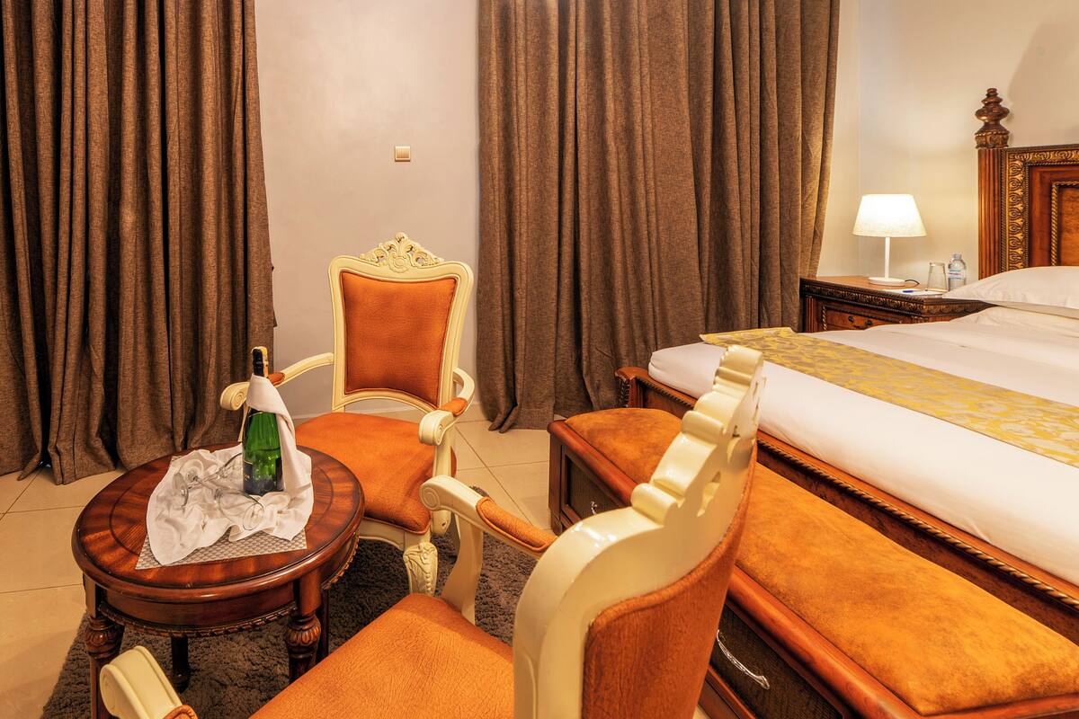 3 slaapkamers, lakens van Egyptisch katoen, luxe beddengoed