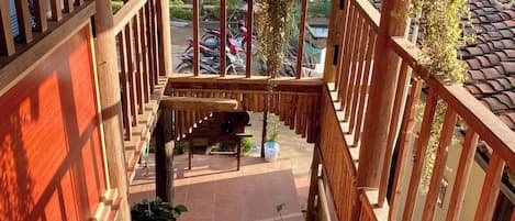 Comfort Shared Dormitory, River View | Terrace/patio