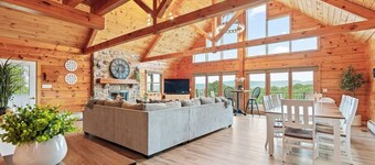 The perfect family retreat, hot tub, fire pit, playhouse for the kids with a zip line! Plenty of fun for the young and old alike! All while enjoying the majestic views of Juniata County.