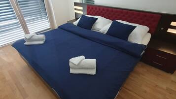 3 soverom, strykejern/-brett, wi-fi (inkludert) og sengetøy