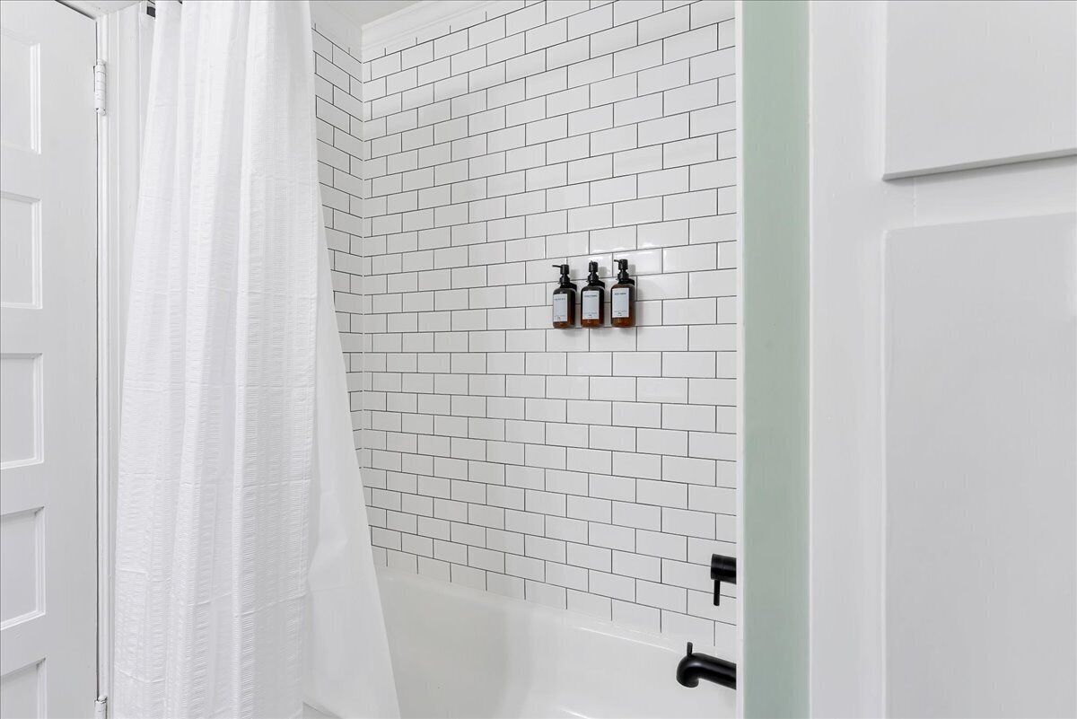 Hair dryer, towels