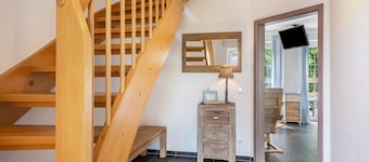 Holiday Home 'Haus Am Dorfteich B Eingefriedet' with Private Terrace, Shared Garden and Wi-Fi