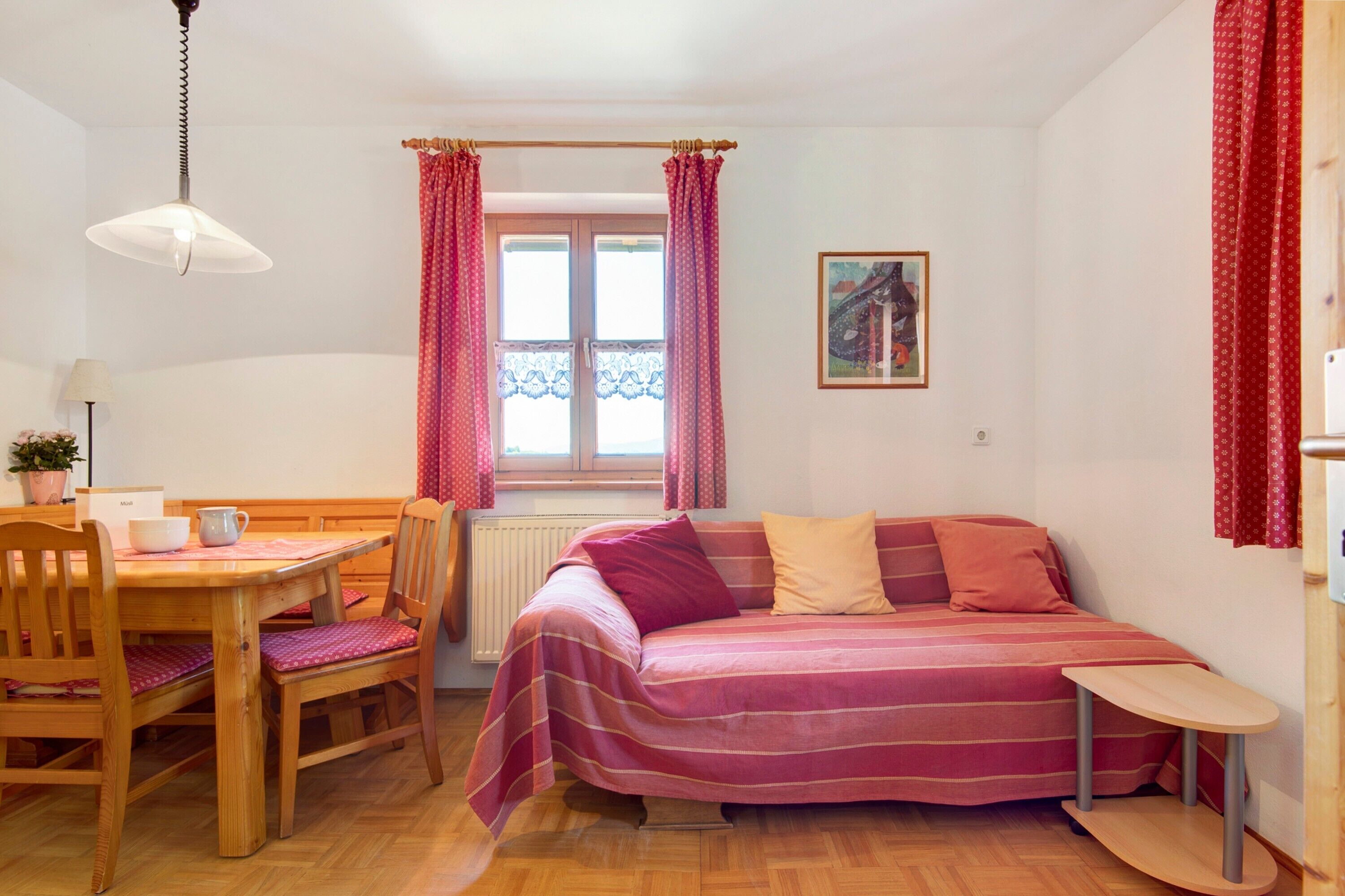 Televisor i taula de tennis de taula 