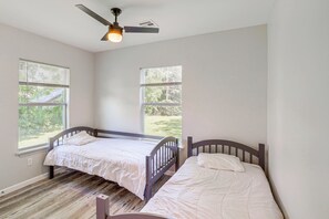 2 bedrooms, desk, iron/ironing board, WiFi - Remodeled Tulsa House w/ Yard ~ 4 Mi to Downtown! (Tulsa)