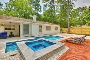 Una piscina climatizada