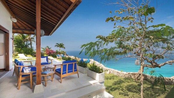 Villa Luxe, vue plage, en front de plage | 4 chambres, Wi-Fi gratuit