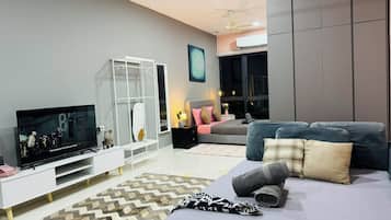 Studio Suite Deluks, pemandangan gunung | Area keluarga
