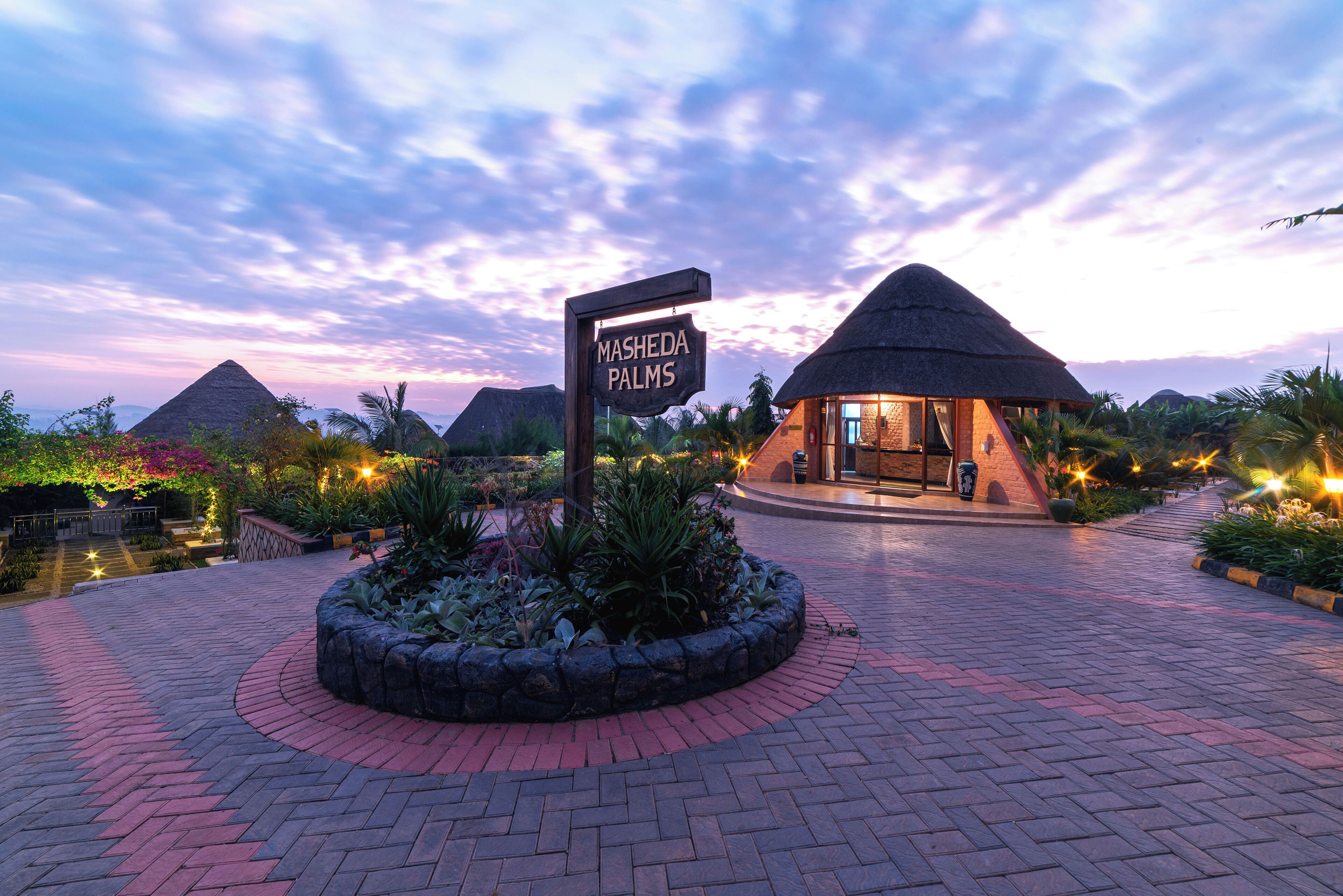 ด้านหน้าที่พัก