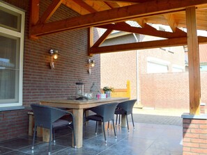 Outdoor dining - Apartment in Posterholt near Meinweg Park (Posterholt)